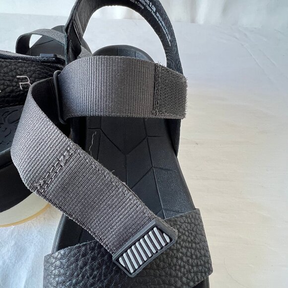 Spyder Women's Sandals, Black, Campie Wedge, Rebound Technology, Size 9.5 New - Picture 9 of 16